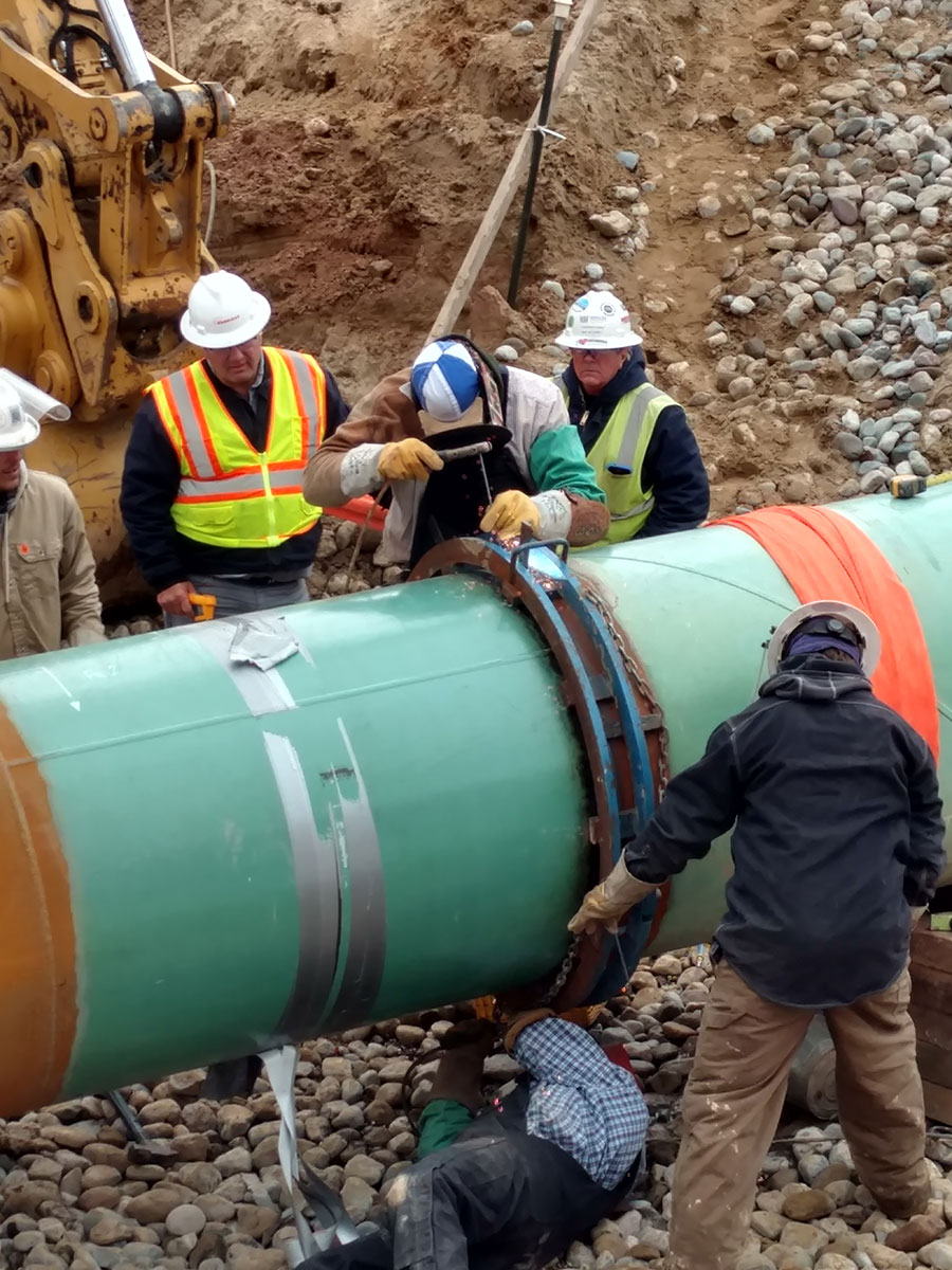 Charps Pipeline Construction